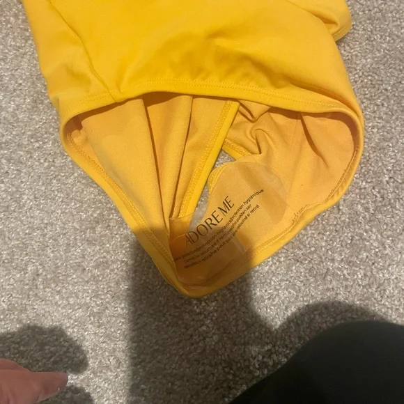 Adore Me Vibrant Yellow One Piece Swimsuit - Picture 4 of 5